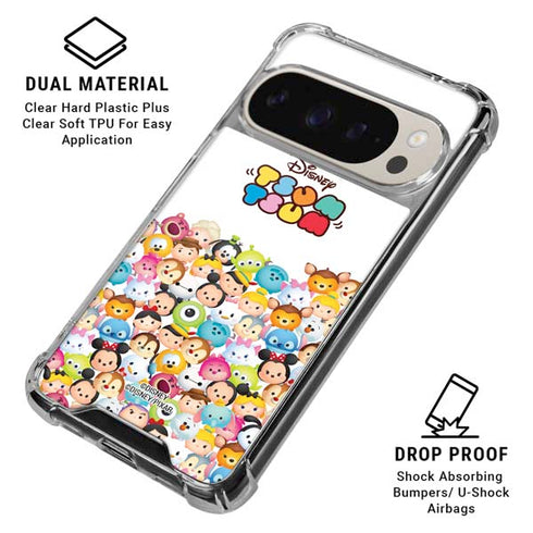 Disney Tsum Tsum Art Pixel 9/9 Pro Clear Case