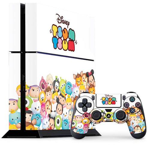 Disney Tsum Tsum Art PS4 Console and Controller Bundle Skin
