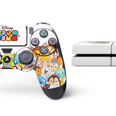 Disney Tsum Tsum Art PS4 Console and Controller Bundle Skin