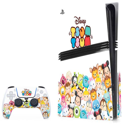 Disney Tsum Tsum Art PS5 Pro Disk Bundle Skin