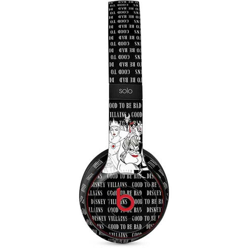 Disney Villains Characters Art Beats Solo 3 Wireless Skin