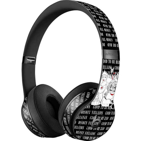 Disney Villains Characters Art Beats Solo 3 Wireless Skin