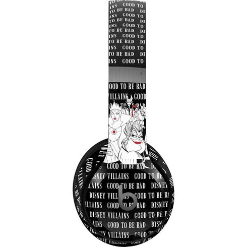 Disney Villains Characters Art Beats Solo 4 Wireless Headphones Skin