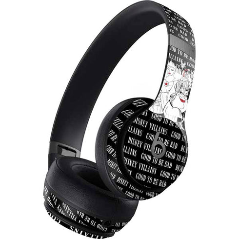 Disney Villains Characters Art Beats Solo 4 Wireless Headphones Skin