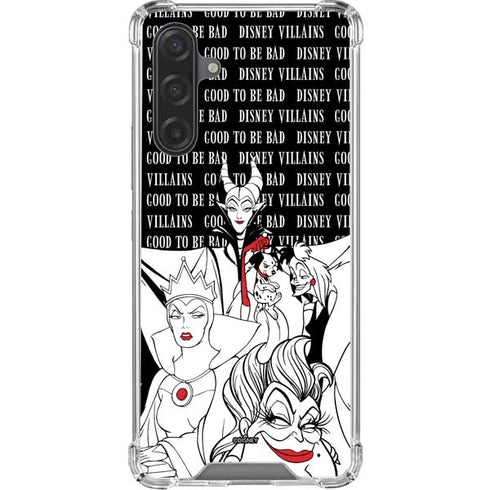 Disney Villains Characters Art Galaxy A17 Clear Case