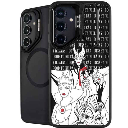Disney Villains Characters Art Galaxy S24 FE Kickstand Case