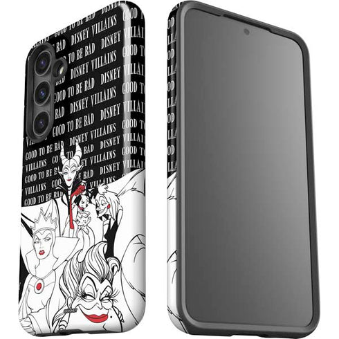 Disney Villains Characters Art Galaxy S25 Impact Case