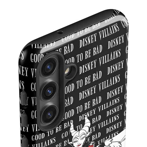 Disney Villains Characters Art Galaxy S25 Plus Impact Case