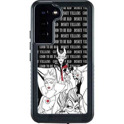 Disney Villains Characters Art Galaxy S24 Plus Waterproof Case