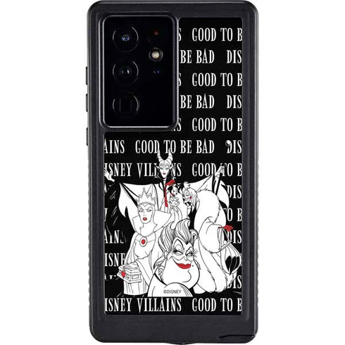 Disney Villains Characters Art Galaxy S24 Ultra Waterproof Case