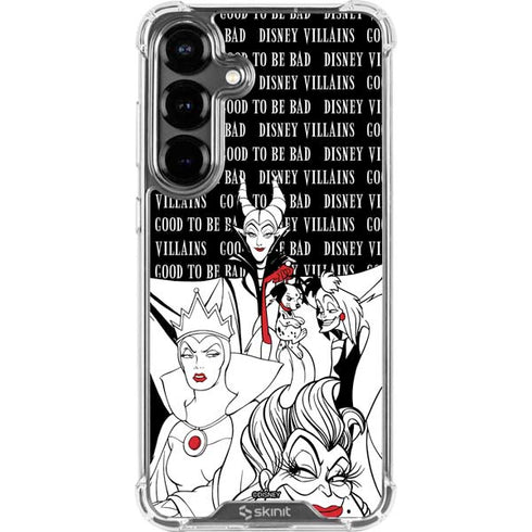 Disney Villains Characters Art Galaxy S26 Plus Clear Case