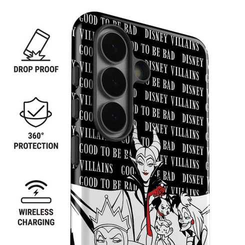 Disney Villains Characters Art Galaxy S26 Plus Impact Case