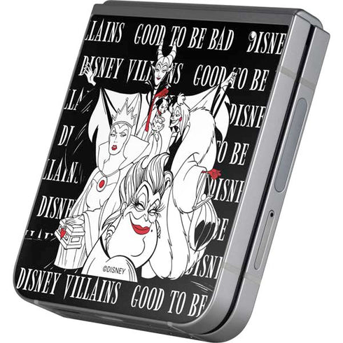 Disney Villains Characters Art Galaxy Z Flip6 Skin