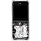 Disney Villains Characters Art Galaxy Z Flip6 Clear Case