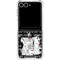 Disney Villains Characters Art Galaxy Z Flip7 Clear Case