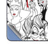 Disney Villains Characters Art Galaxy Z Fold5 5G Skin
