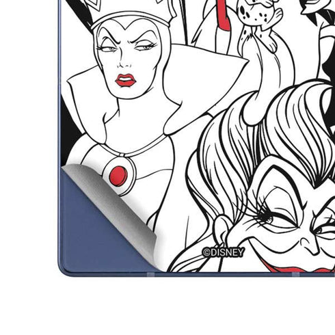Disney Villains Characters Art Galaxy Z Fold6 Skin