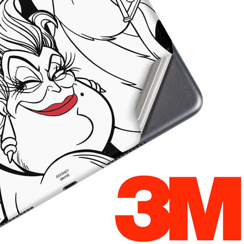 Disney Villains Characters Art iPad Skins