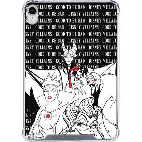 Disney Villains Characters Art iPad 11th Gen (2025) Clear Case