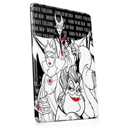 Disney Villains Characters Art Apple iPad Skin