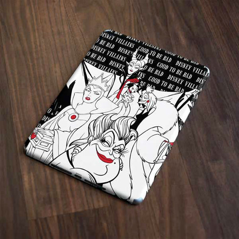 Disney Villains Characters Art Apple iPad Skin