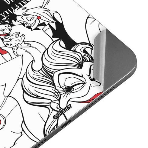 Disney Villains Characters Art Apple iPad Mini Skin