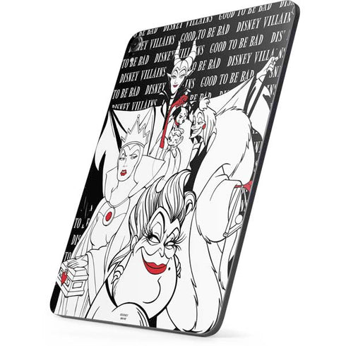 Disney Villains Characters Art Apple iPad Pro Skin