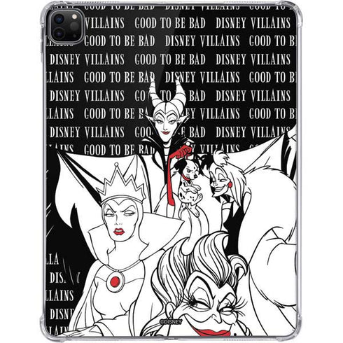 Disney Villains Characters Art iPad Pro 11in (2024) Clear Case