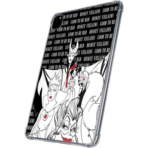 Disney Villains Characters Art iPad Pro 11in (2024) Clear Case