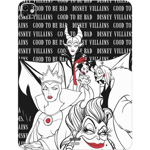 Disney Villains Characters Art iPad Pro 13in M4 (2024) Skin