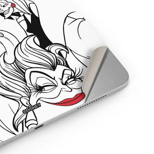 Disney Villains Characters Art iPad Pro 13in M4 (2024) Skin