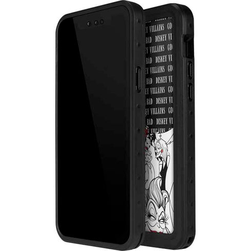 Disney Villains Characters Art iPhone 15 Plus Waterproof Case