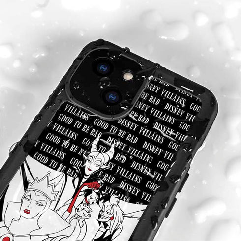 Disney Villains Characters Art iPhone 15 Plus Waterproof Case