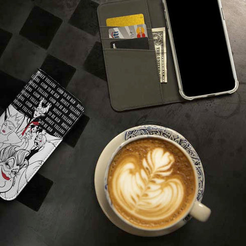Disney Villains Characters Art iPhone 15 Pro Folio Case