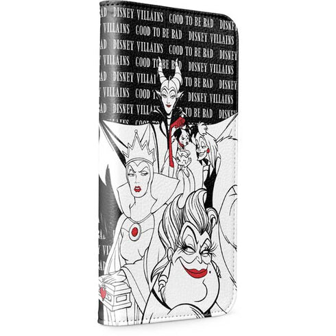 Disney Villains Characters Art iPhone 15 Pro Max Folio Case