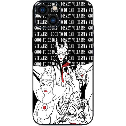 Disney Villains Characters Art iPhone 15 Skin