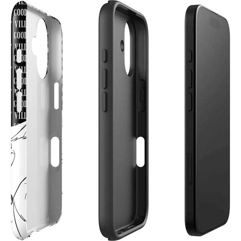 Disney Villains Characters Art iPhone 16 Impact Case