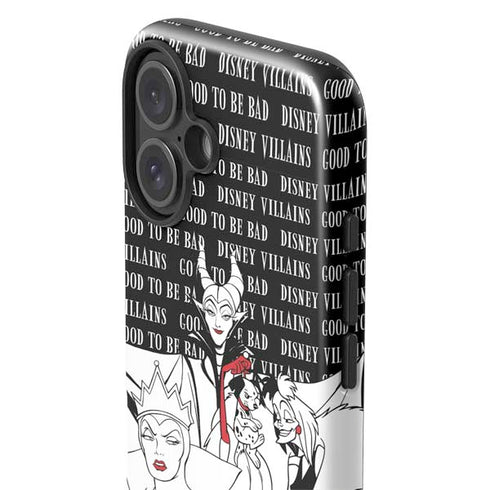 Disney Villains Characters Art iPhone 16 Plus Impact Case