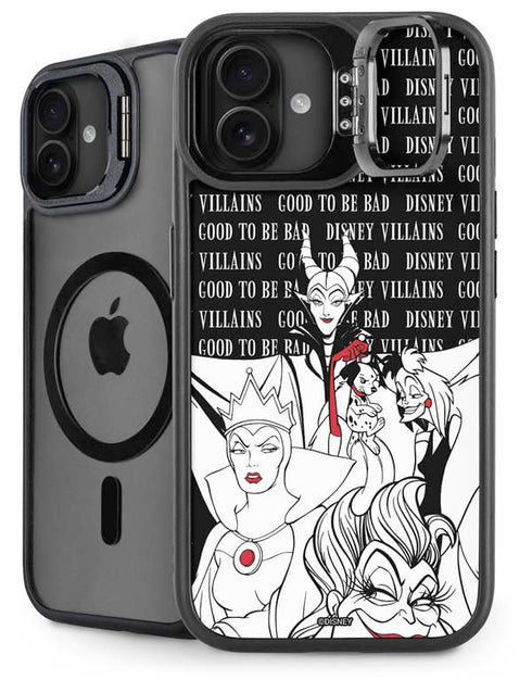 Disney Villains Characters Art iPhone 16 Plus Kickstand Case