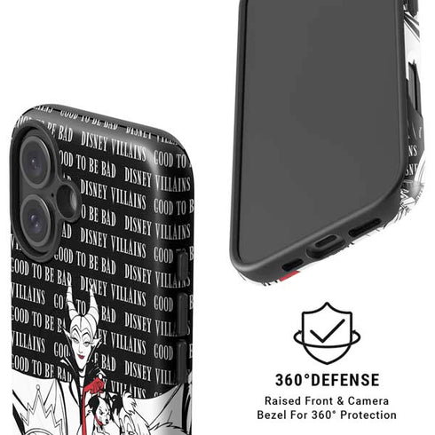 Disney Villains Characters Art iPhone 16 Plus Magsafe Impact Case
