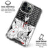 Disney Villains Characters Art iPhone 16 Pro Max Clear Case