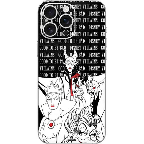 Disney Villains Characters Art iPhone 16 Pro Max Skin