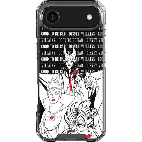 Disney Villains Characters Art iPhone 17 Air Clear Case