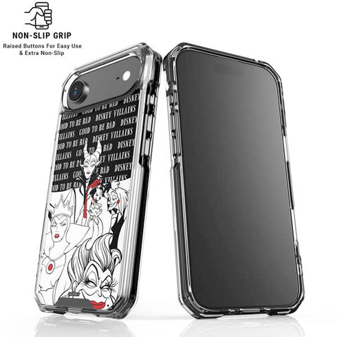 Disney Villains Characters Art iPhone 17 Air Clear Case