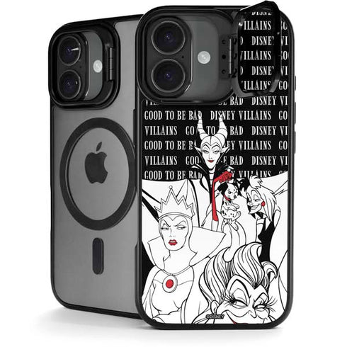 Disney Villains Characters Art iPhone 17 Kickstand Case