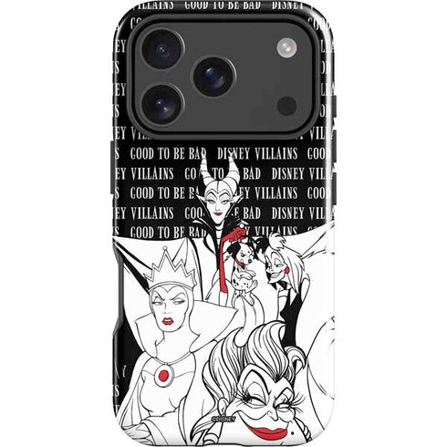 Disney Villains Characters Art iPhone 17 Pro Max Impact Case