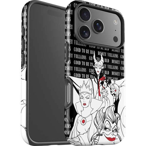 Disney Villains Characters Art iPhone 17 Pro Max Impact Case