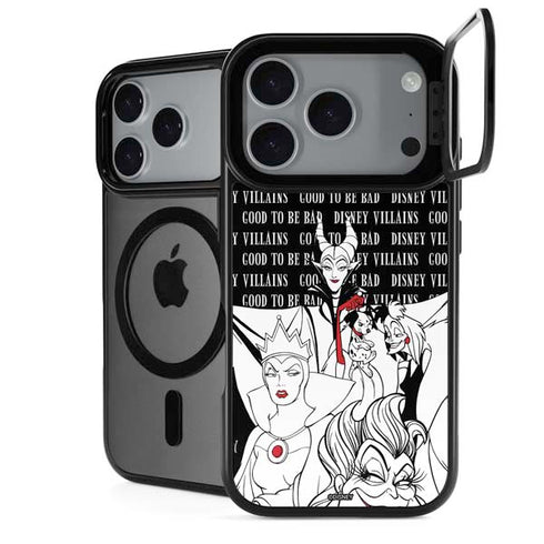 Disney Villains Characters Art iPhone 17 Pro Max Kickstand Case