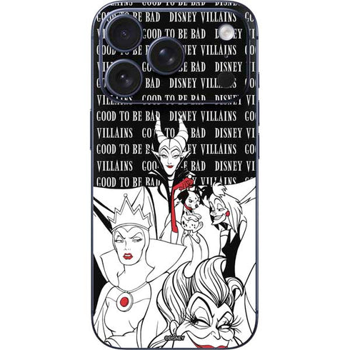 Disney Villains Characters Art iPhone 17 Pro Skin