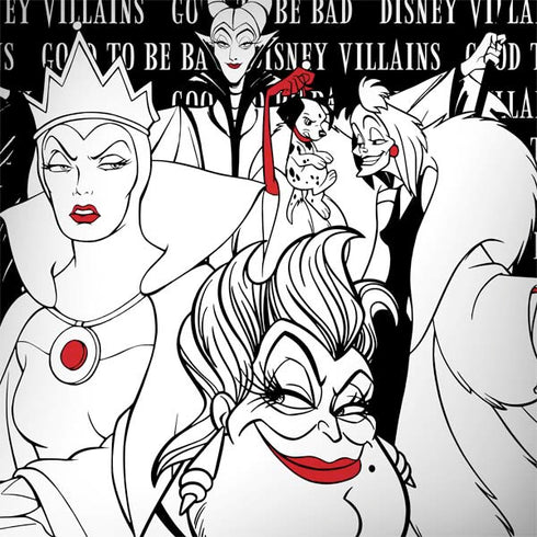 Disney Villains Characters Art MacBook Skins